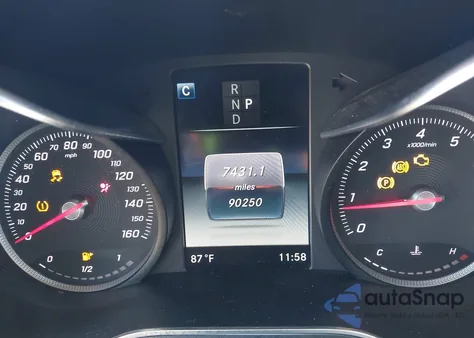 2018 Mercedes-Benz Glc 300 from USA, damaged, VIN WDC0G4JB3JV086986